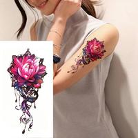 Tatouage de fleurs Affiche