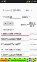 Velocity Equation скриншот 1