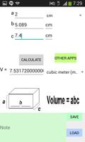 Box Volume Calculator स्क्रीनशॉट 2