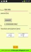 Pressure Converter Equation Plakat