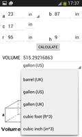 Volume Calculator ภาพหน้าจอ 3