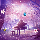 Sakura and Butterfly LWP icon