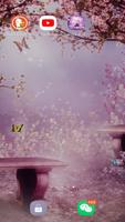 Sakura and Butterfly LWP Ekran Görüntüsü 2