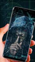 Anonymous Hacker Live Wallpaper screenshot 1