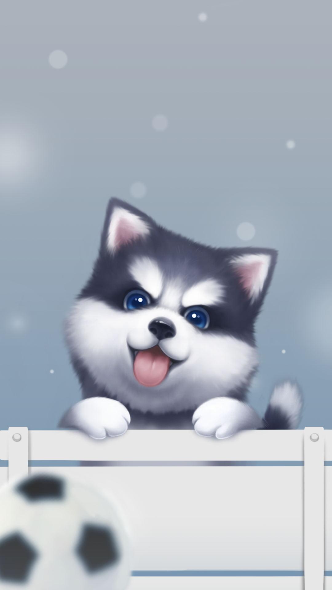Cute Dog Live Wallpaper For Android Apk Download - fluffy husky roblox