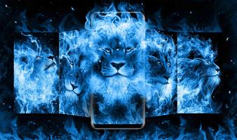 Blue Flaming Lion syot layar 3