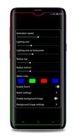 Galaxy Edge Lighting Live Wallpaper capture d'écran 1