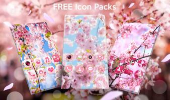 Spring Flowers Live Wallpaper Themes تصوير الشاشة 1