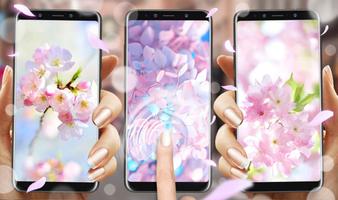 Spring Flowers Live Wallpaper Themes تصوير الشاشة 3