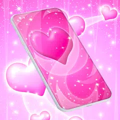 Baixar Pink Hearts Live Wallpaper APK