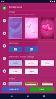 Pink Hearts Live Wallpaper পোস্টার