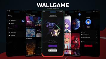 Wallgame Wallpaper Game Anime โปสเตอร์