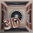 3D Wallpaper Clock Widget HD icon