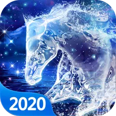 Crystal Horse Live Wallpaper APK download