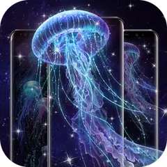 Скачать Светящаяся медуза HD APK