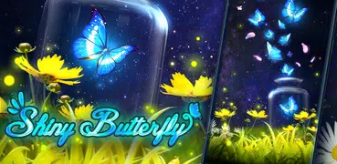 Shiny Butterfly Live Wallpaper