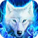 White Wolf Live Wallpaper APK