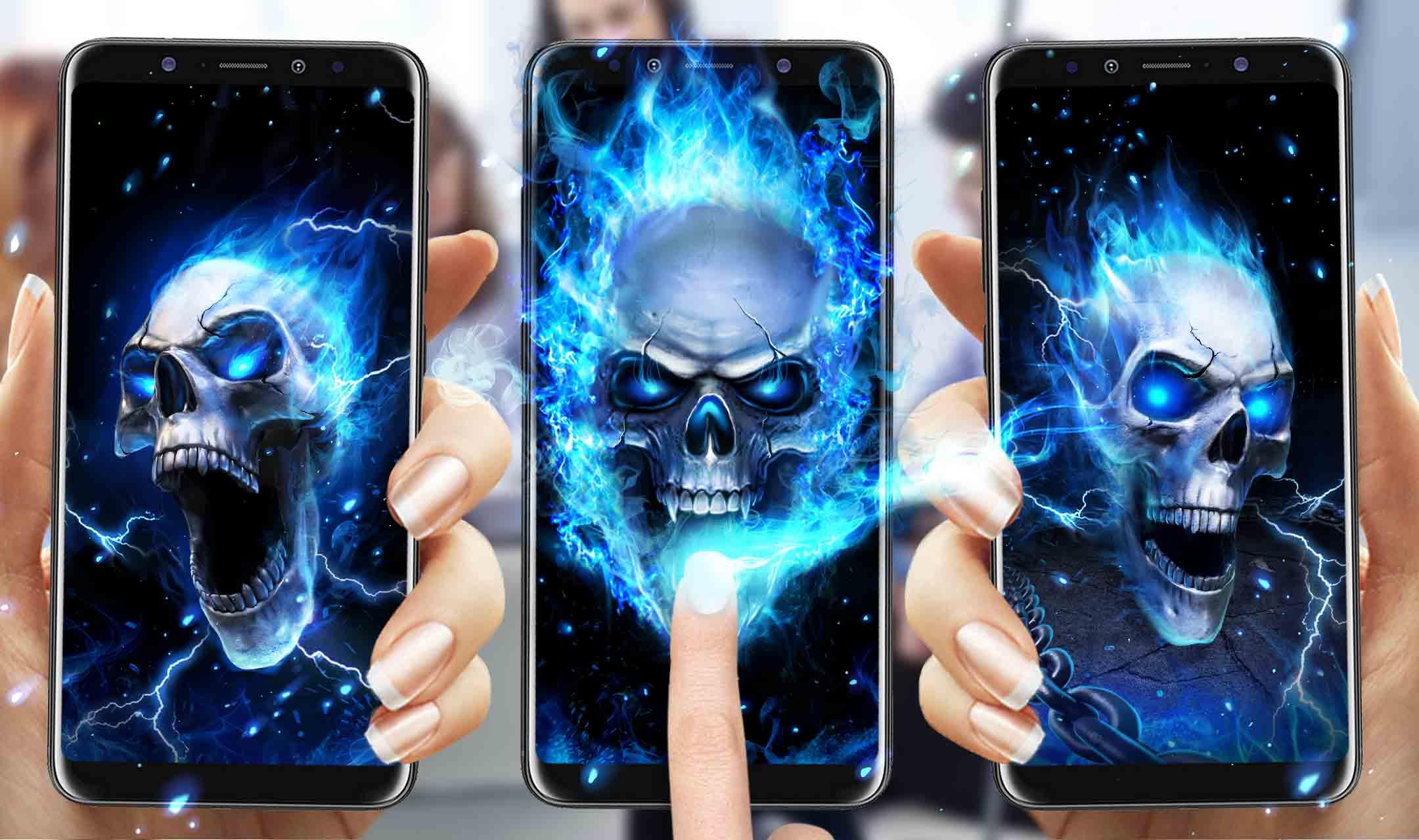 無料で 青い火のスカルのライブ壁紙 アプリの最新版 Apk2 4 5をダウンロードー Android用 青い火のスカルのライブ壁紙 Apk の最新バージョンをダウンロード Apkfab Com Jp