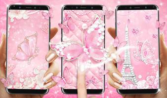 Pink Butterfly syot layar 2