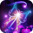 Fluorescent Butterfly Live Wallpaper APK