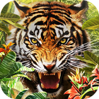 ikon Raja Harimau Benggala Wallpaper Hidup