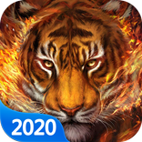 Truculent Tiger Live Wallpaper