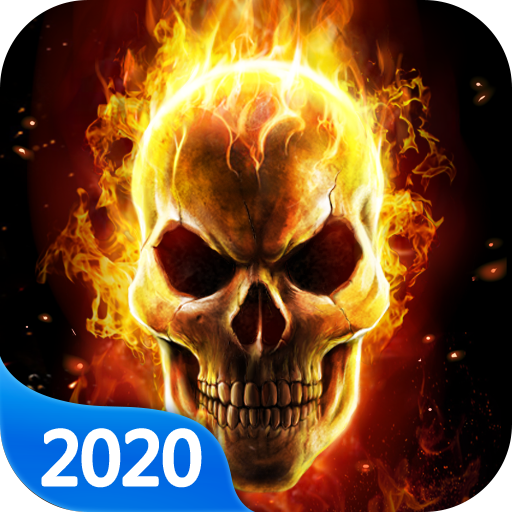 Flame Skull Live Wallpaper Themes