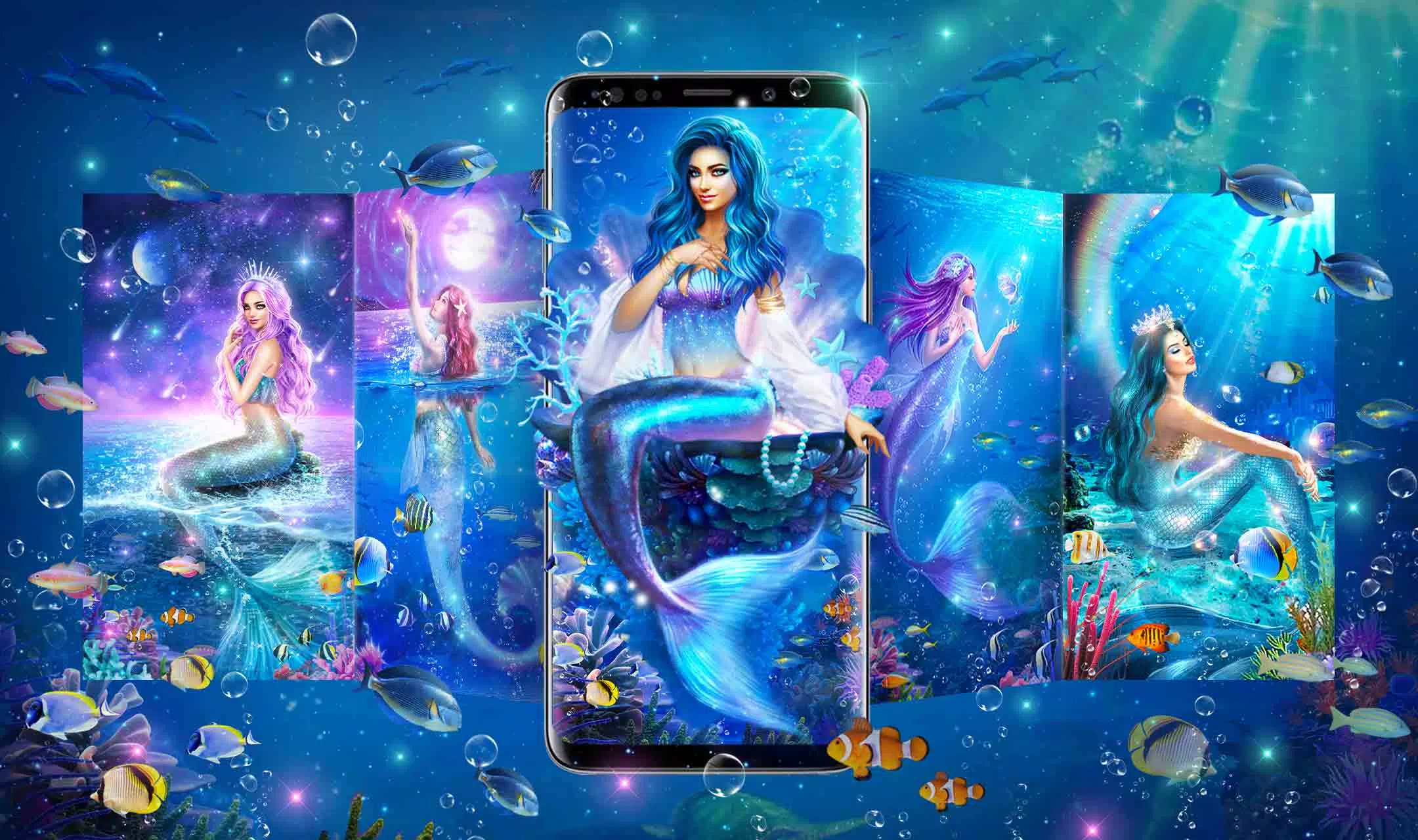 Beauty Mermaid Live Wallpaper Themes APK for Android Download