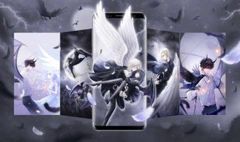Anime İblis melek Canlı duvar kağıdı Ekran Görüntüsü 3