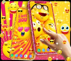 Funny smiley emoji wallpapers Screenshot 1