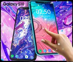 Live wallpaper for Galaxy S10 Plakat