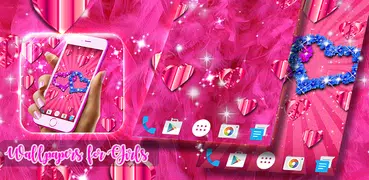HD Pink Girly Live Wallpaper