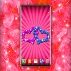 HD Pink Girly Live Wallpaper icono