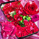 Rose petal live wallpaper icon