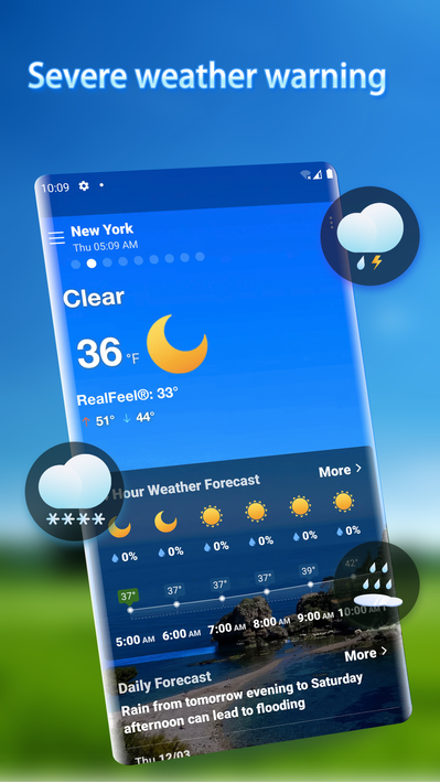 Local Weather Alerts - Widget screenshot 5