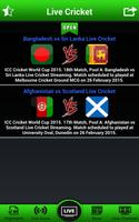 Live Cricket Matches captura de pantalla 1