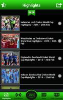 Live Cricket Matches capture d'écran 2