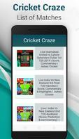 3 Schermata Live Cricket Craze Pro