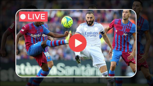 3 Schermata Football live streaming  Plus