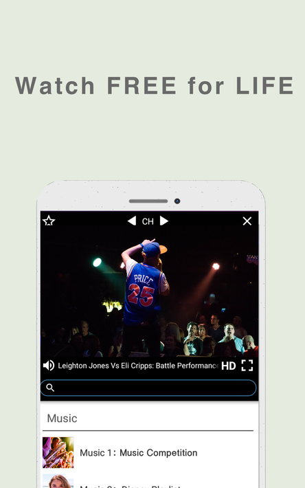 Unlimited TV Shows/Music App screenshot 3