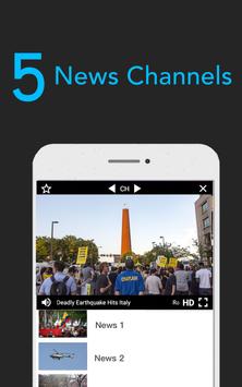 (REST-OF-WORLD ONLY) Free TV Show Apps, News Line! 截图 1