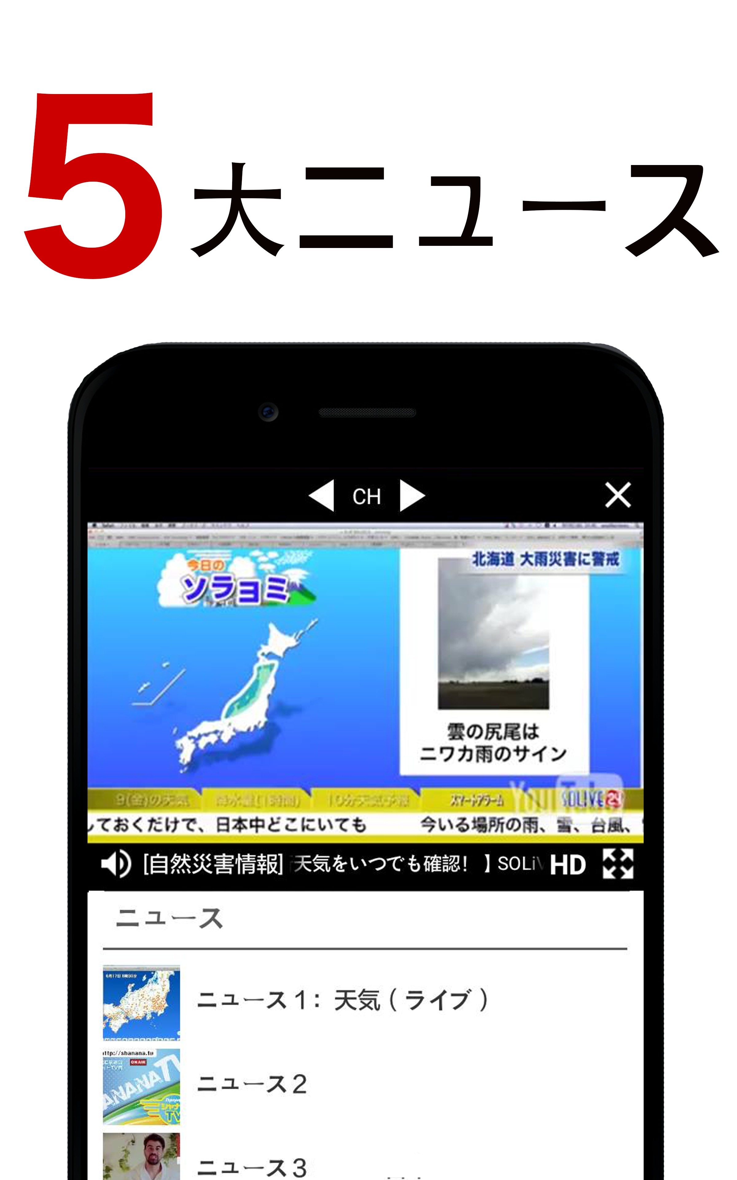 視聴 アプリ テレビ