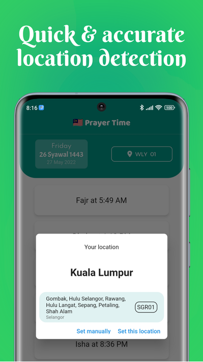 Malaysia Prayer Time 2022 screenshot 2