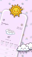 1 Schermata Kawaii Cute Weather Forecast
