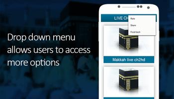 Makkah & Madina Live Streaming capture d'écran 2
