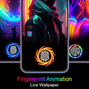 Neon Fingerprint Animation 4k APK