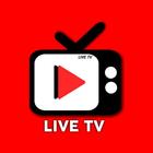 Live Tv App,News App in Hindi أيقونة