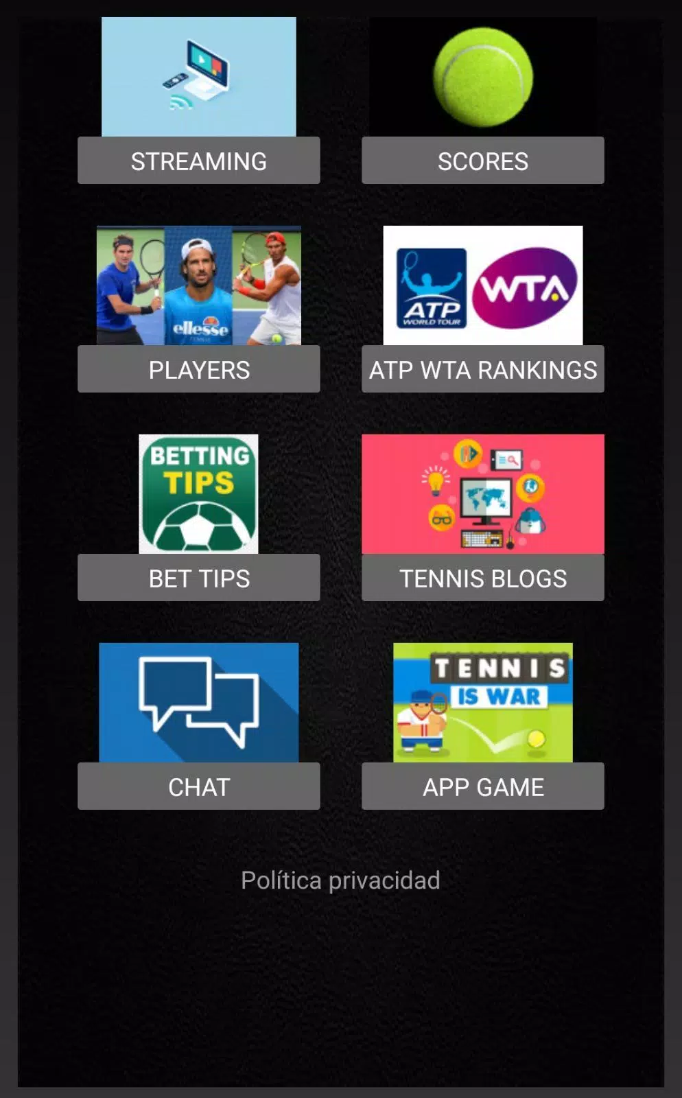 Live Tennis Rankings / LTR - APK Download for Android