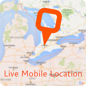 Live Location, GPS Coordinates icon