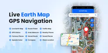 Live Earth Map GPS Navigation